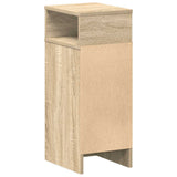 Bedside Cabinet with Drawer Sonoma Oak 25x31x66 cm 858618