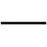 Self-adhesive Door Brush Seals 12 pcs Black 100 cm 42019568