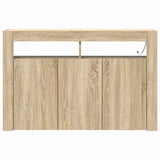 Sideboard Sonoma Oak 116 x 30 x 75 cm Engineered Wood 3333878