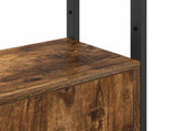 Book Cabinet Smoked Oak 40 x 24 x 161 cm Engineered Wood 883852