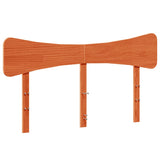 Bed Frame without Mattress Wax Brown 120x200 cm Solid Wood Pine 3328237