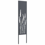 Garden Privacy Screen Anthracite 32 x 140 cm Cold-rolled steel 876240