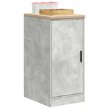 Garage Storage Cabinet Concrete Grey 40x51x85 cm Solid Wood Pine 860565