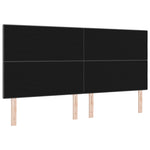 ZNTS LED Headboard Dark Grey 100 cm Fabric 3338463