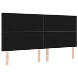 ZNTS LED Headboard Dark Grey 100 cm Fabric 3338463