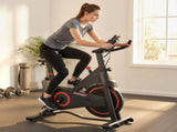 Exercise Bike, Stationary Bike with Adjustable Magnetic Resistance, Indoor Cycling Equipment with T3398P554296