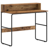 Desk with Storage Oak Wood 100 x 50 x 91 cm 8008030