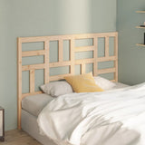 Bed Headboard 141x4x104 cm Solid Wood Pine 818185