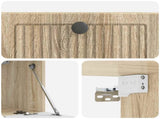 Wall-Mounted TV Cabinet Sonoma Oak 59.5 x 31 x 30 cm 898027