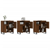 Sideboards 3 pcs Brown Oak Engineered Wood 3190164