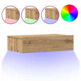 Bedside Cabinet Artisan Oak 60x35 cm Engineered Wood 3329160