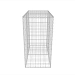 ZNTS Gabion Basket Galvanised Steel 100x50x100 cm 142550