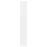 ZNTS 5-Tier Book Cabinet White 60x30x189 cm Engineered Wood 800990