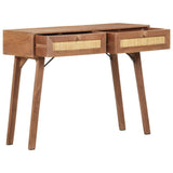 Console Table 100x35x76 cm Solid Mango Wood 323598