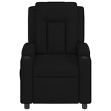 Recliner Massage Chair Black 75 x 95 x 100 cm Fabric 42051178