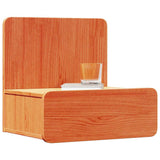 Bedside Table 2 pcs Wax Brown 44 x 32.5 x 40 cm Solid pine wood 873492
