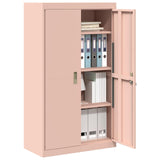 Storage Cabinet Pink 80 x 40 x140 cm Steel 3406179