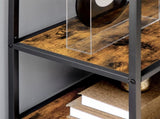 Industrial Bookcase Shelf, 6 Tier Metal Shelving, Storage Shelves for Living Room, Home Office, T3398P343097
