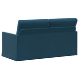 2 Seater Sofa Blue 150 x 81 x 82 cm Velvet 42041096