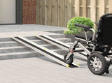 Ramp for Wheelchair 270 kg 2 pcs Black 213.5 x 19.5 x 5.5 cm 42021093