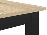 Standing Bar Table Engineered Wood Square 892669