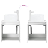 Bathroom Furniture Set 2 pcs White Engineered Wood 3404094