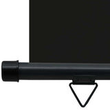 Balcony Side Awning 145x250 cm Black 48424