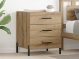 Bedside Cabinet Artisan Oak 40 x 40 x 66 cm Engineered Wood 882126