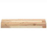 Floating Shelves 4 pcs 60x20x4 cm Untreated Solid Wood Acacia 3279422