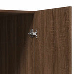 ZNTS Washing Machine Cabinet Brown Oak 71x71.5x91.5 cm 813196