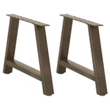 Coffee Table Legs A-Shaped 2 pcs 70x cm Steel 4012843