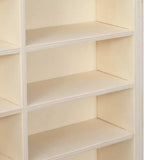 Wall Display Case Beige 98 x 4.5 x 55 cm Engineered Wood 42015608