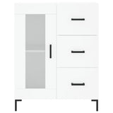 Highboard White 69.5x34x180 cm Engineered Wood 3199937