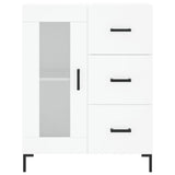 Highboard White 69.5x34x180 cm Engineered Wood 3199937
