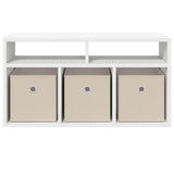 Lowboard with Drawer White 72 x 22.5 x 38 cm 8000572