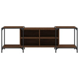 TV Cabinet Brown Oak 153x37x50 cm Engineered Wood 837606