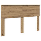 Bed Frame with Drawer Artisan Oak 140 x 190 cm Engineered Wood 3408262