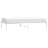 Metal Bed Frame without Mattress White 90x190cm 350905