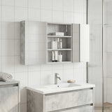 Bathroom Cabinet Set 3 pcs 100 x 10.5 x 50 cm Engineered wood 3403683