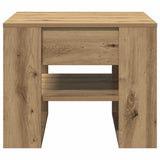 Coffee Table Artisan Oak 55.5x55x45 cm Engineered Wood 856819
