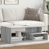 Coffee Table Grey Sonoma 102x55x35 cm Engineered Wood 848015