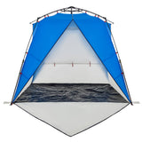 Beach Tent 4-Person Azure Blue Quick Release Waterproof 4005305