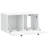 Wall-Mounted TV Cabinet White 59.5 x 31 x 30 cm Engineered Wood 898025