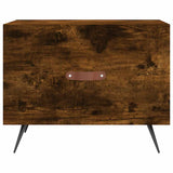 Coffee Tables 2 pcs Smoked Oak 50x50x40 cm Engineered Wood 829343