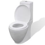 White Ceramic Toilet & Bidet Set 270566