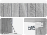 Wall-Mounted TV Cabinet Grey Sonoma 78.5 x 41 x 30 cm 898351