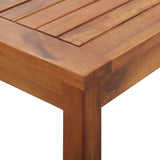 4 Piece Garden Lounge Set with Cushions Solid Wood Acacia 318338