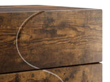 Bedside Cabinet 2 pcs Smoked Oak 33.5 x 34.5 x 60 cm 8011434