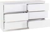 ZNTS Malvern 6 Drawer Chest 100-102-128