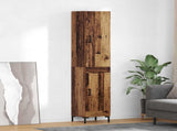 Highboard Old Wood 69.5 x 34 x 180 cm Engineered Wood 3415765